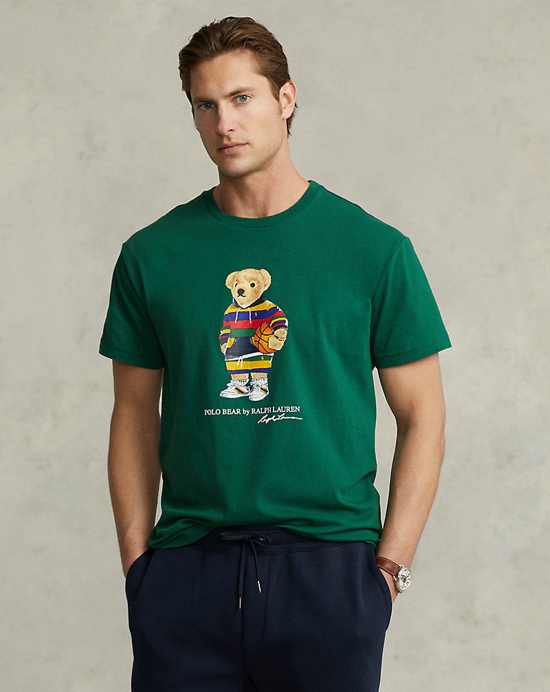 Custom Slim Fit Polo Bear Jersey T-Shirt Polo Ralph Lauren 1
