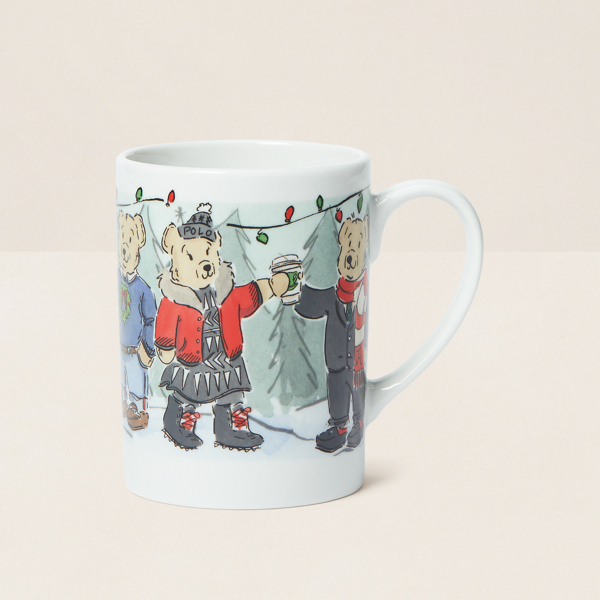 Ralph&#39;s Coffee Barista Polo Bear Mug Ralph Lauren Home 1