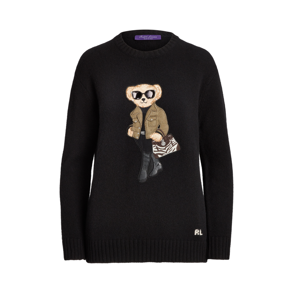 Polo bear hotsell cashmere sweater