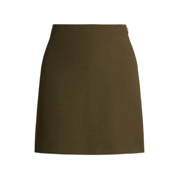 Carreen Wool-Silk Skirt