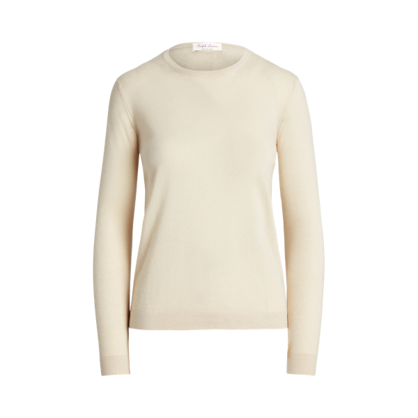 Cashmere Jersey Crewneck Jumper