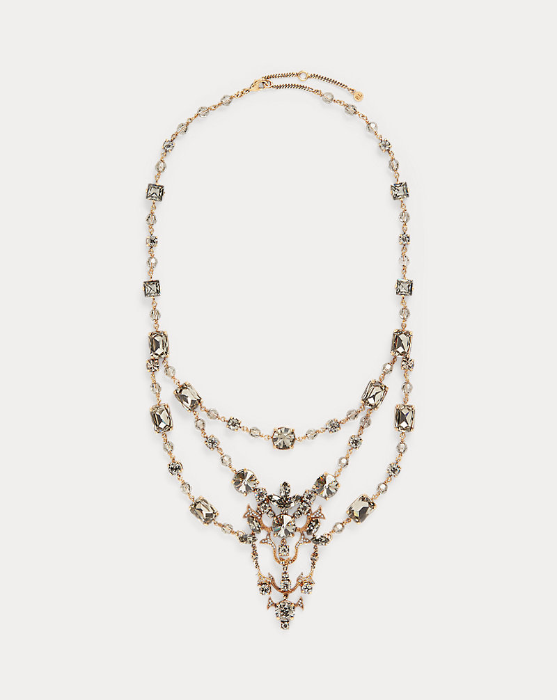Halskette mit mehreren Kristallen Ralph Lauren Collection 1