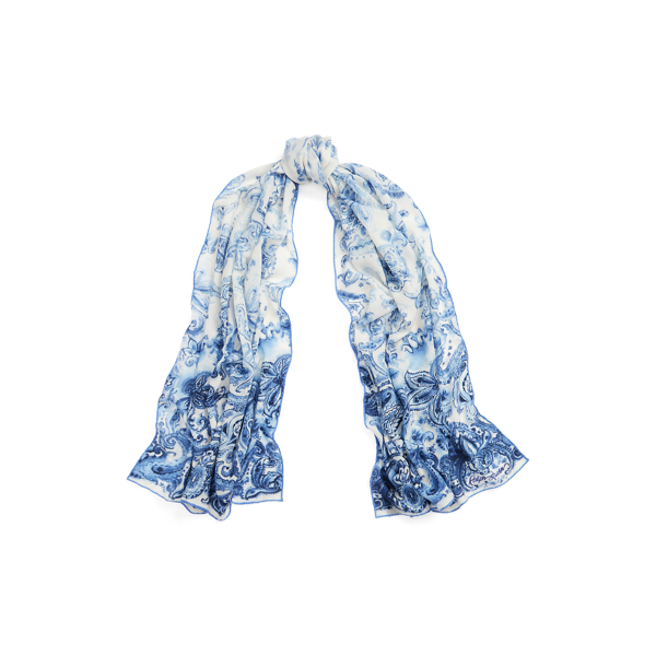 Paisley Pashmina Scarf