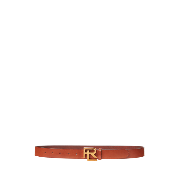 Ceinture RL en cuir de vachette