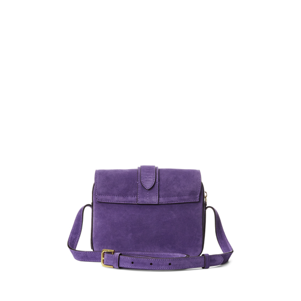 Ralph Lauren Collection Suede Welington Crossbody Bag 3