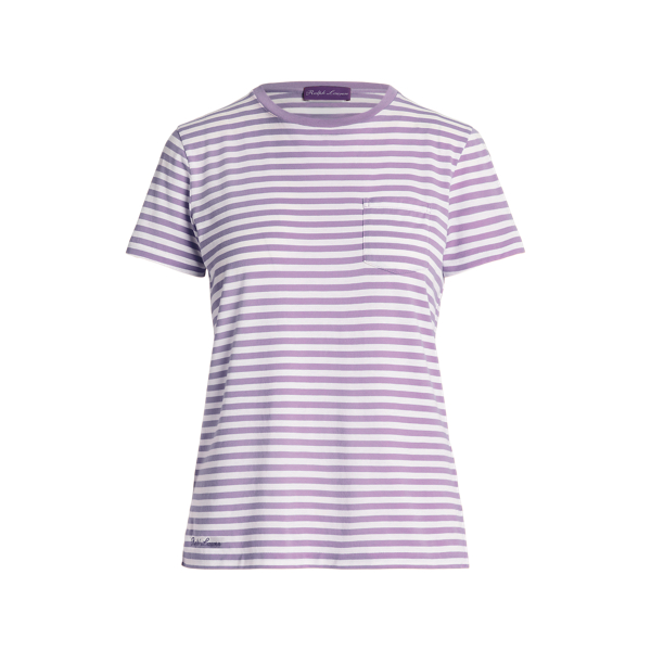 Striped Crewneck Pocket Tee