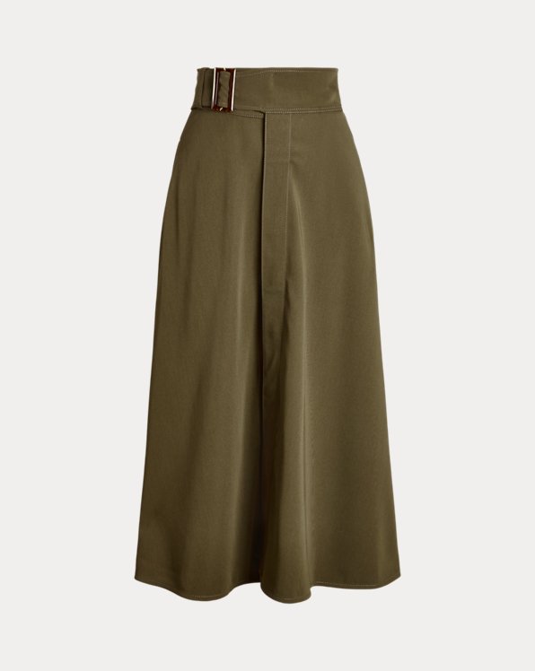 Annsley Wool Gabardine Skirt