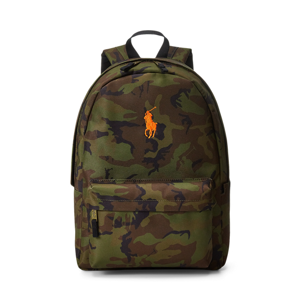 Polo ralph outlet lauren camo backpack