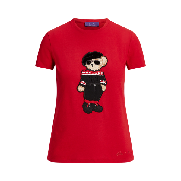 Lunar New Year Polo Bear Cotton Tee