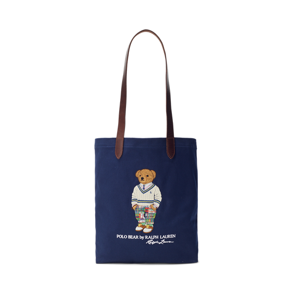 Polo Bear Twill Shopper Tote Polo Ralph Lauren 1