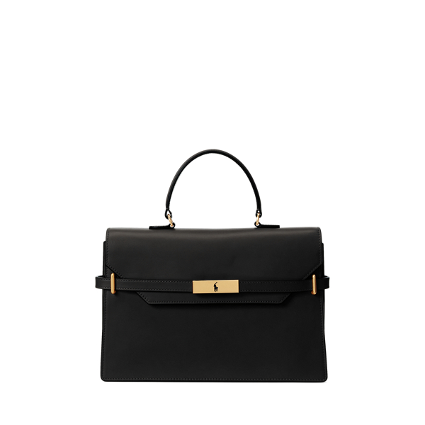 Polo ID Leather Satchel