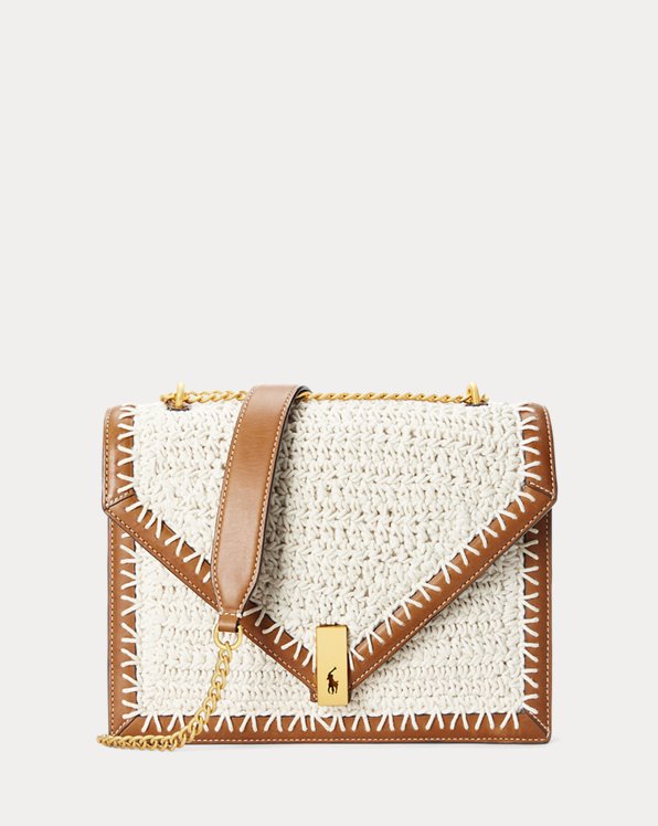 Polo ID Crochet Envelope Chain Bag