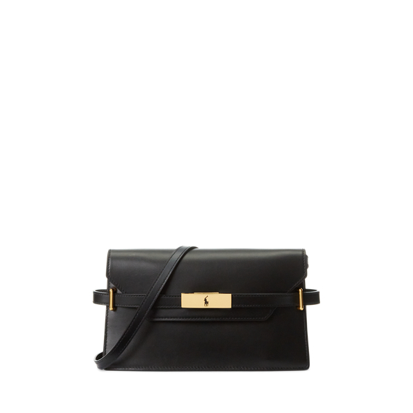 Polo ID Leather Crossbody Clutch
