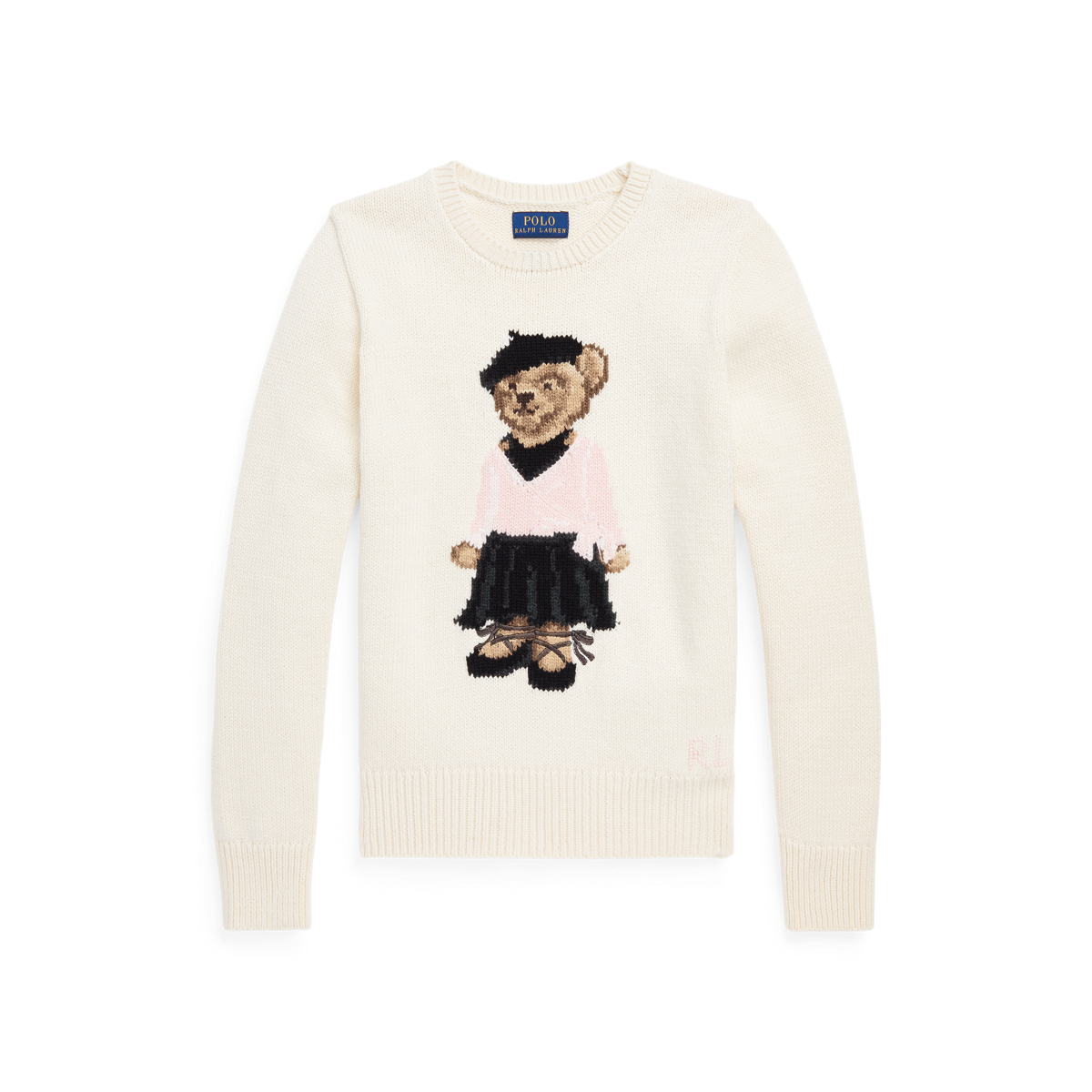 Polo Bear Cotton-Blend Sweater