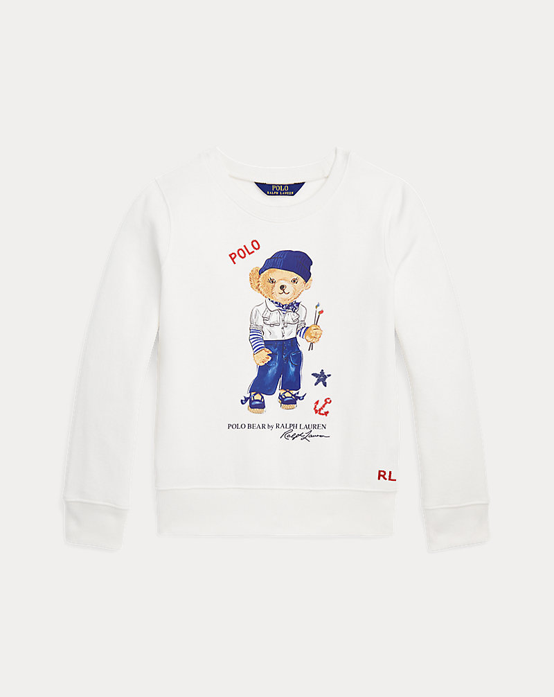 Sweatshirt de tecido polar com Polo Bear RAPARIGA DOS 7 AOS 14 ANOS 1