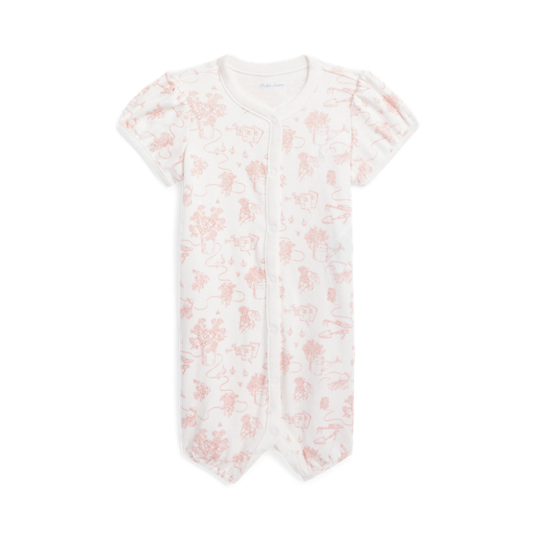 Toile Cotton Interlock Bubble Shortall
