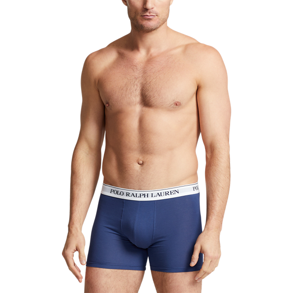 Stretch Cotton Boxer Brief 3-Pack for Men