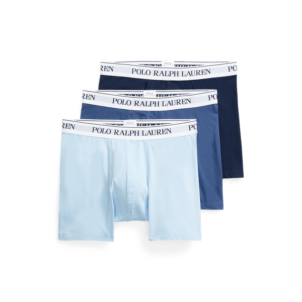 Stretch Cotton Boxer Brief 3-Pack for Men