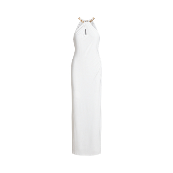 Jersey Halter Gown for Women | Ralph Lauren® UK