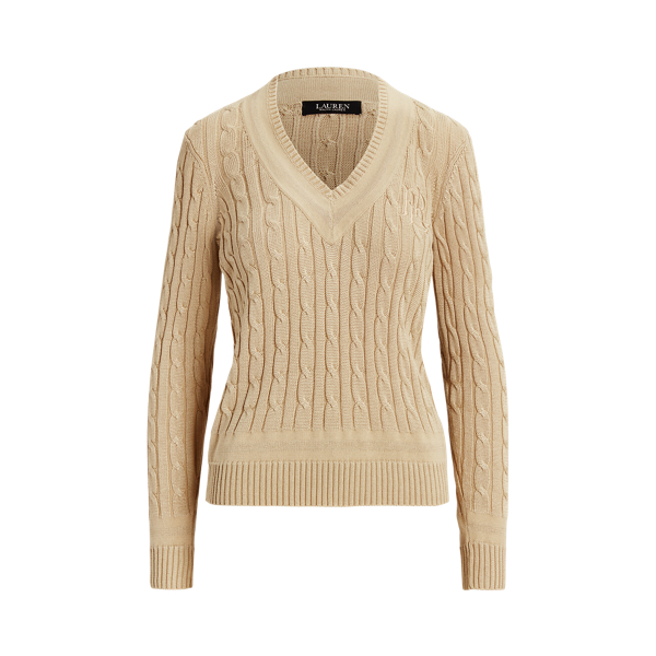 Cable-Knit Cricket Jumper