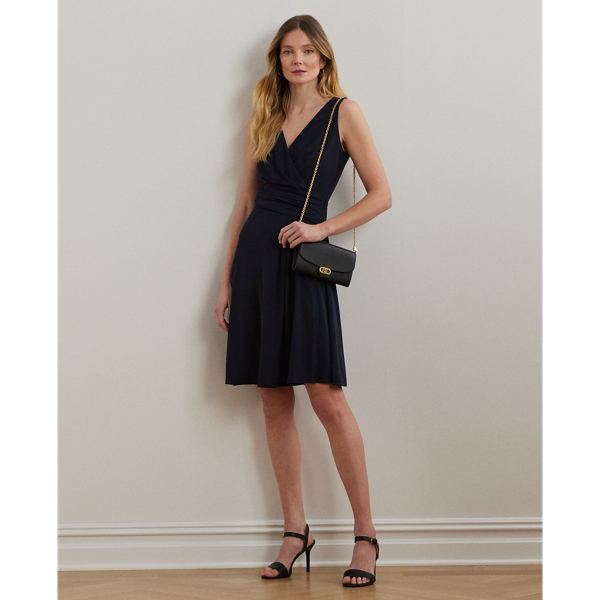 Beluring Maglietta Donna Con Scollo A V Incrociato - Maniche Corte, Morbida, Colore Lavanda, Taglie 22-24