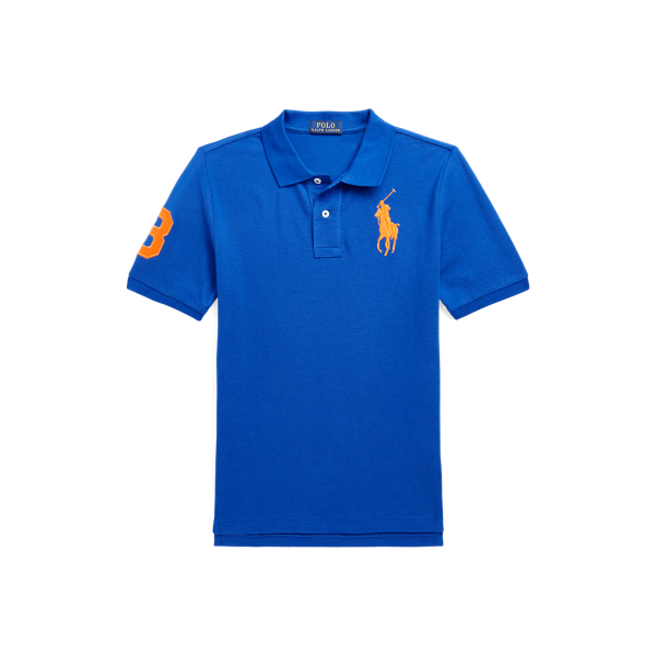 Classic Fit Big Pony Mesh Polo Shirt Boys 8-18 1