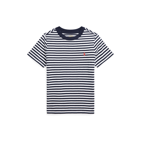 Striped Cotton Jersey Tee
