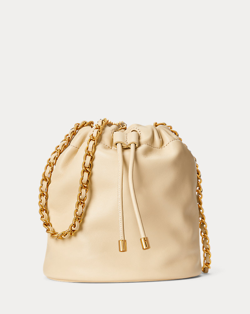 Nappa Leather Medium Emmy Bucket Bag Lauren 1
