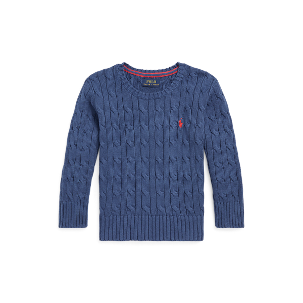 Cable-Knit Cotton Jumper