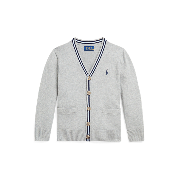 Cotton V-Neck Cardigan