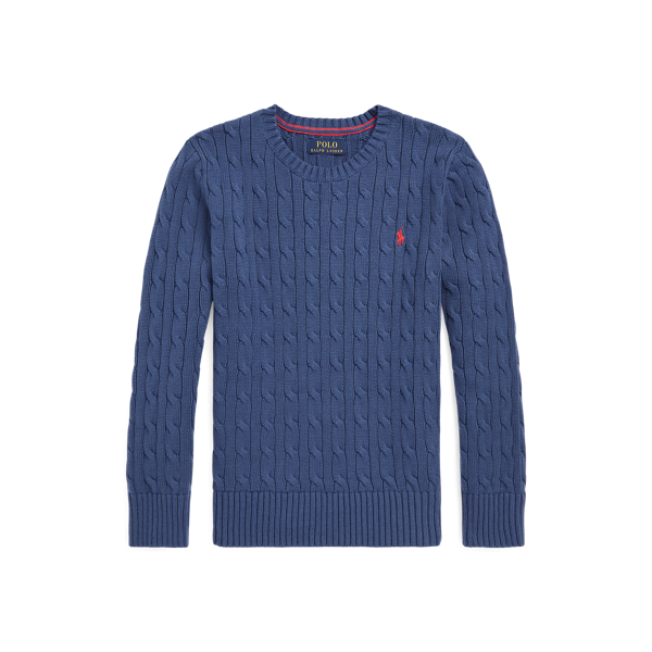 Cable-Knit Cotton Jumper