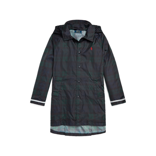 Packable Water-Repellent Backpack Jacket