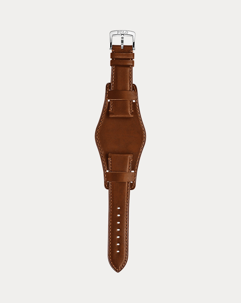 Bracelet de montre en vachette Polo Ralph Lauren 1