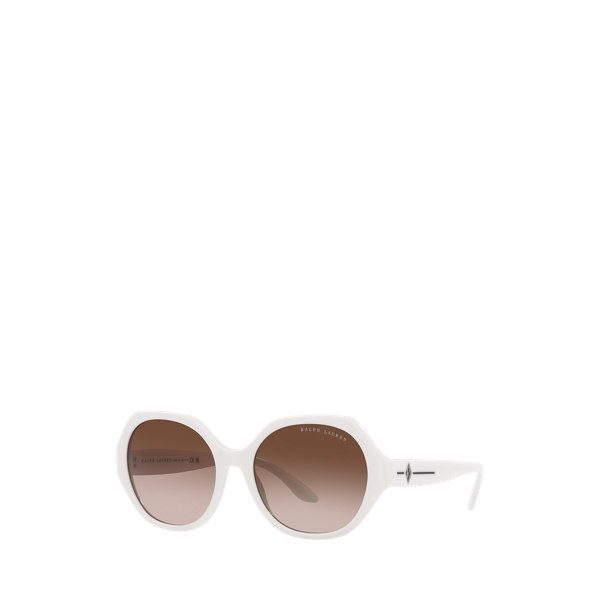 Occhiali Da Sole Donna Rotondi CG Eyewear &ndash; Design Perlato Bordo Corno, Sovradimensionati Con Lenti Sfumate UV400