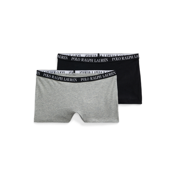 2er-Pack Shorts aus Stretchjersey