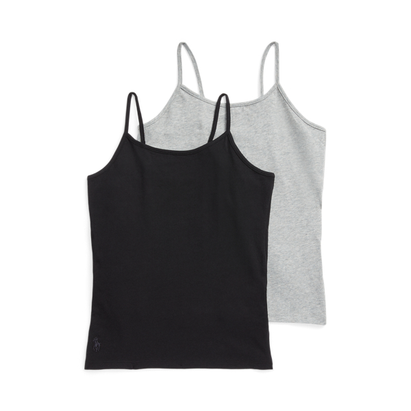 Top aus Stretchjersey im 2er-Pack