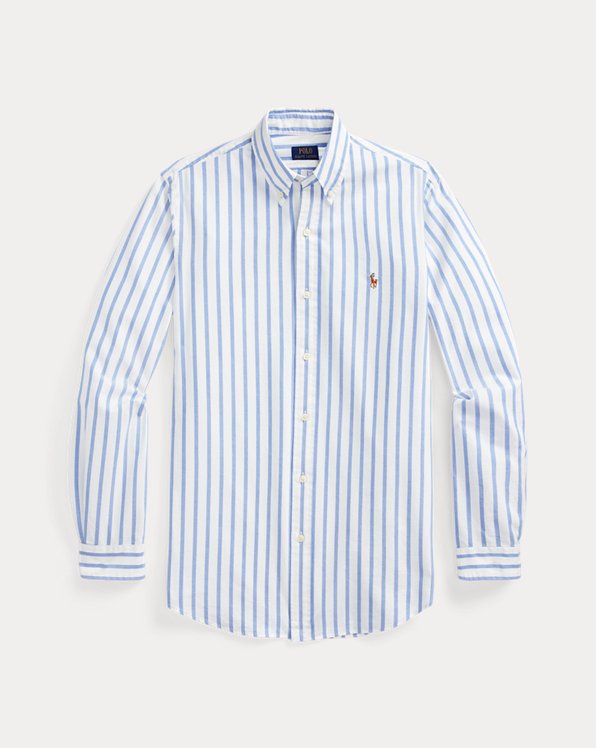 Classic Fit Striped Oxford Shirt