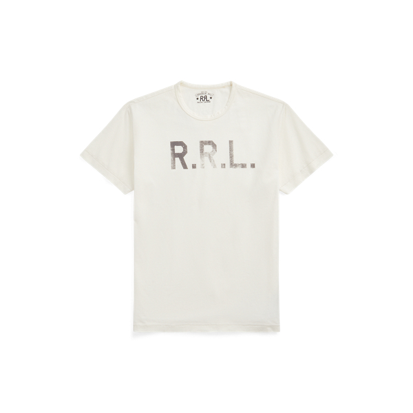 Logo Jersey Crewneck T-Shirt RRL 1