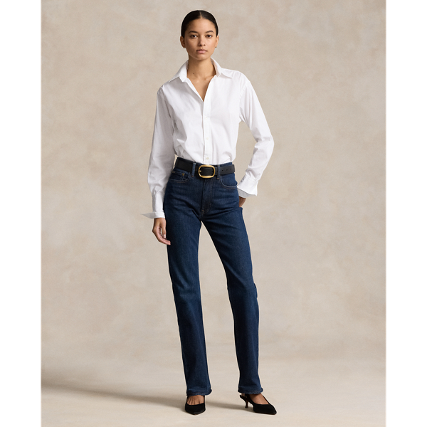 High-Rise Straight Fit Jean