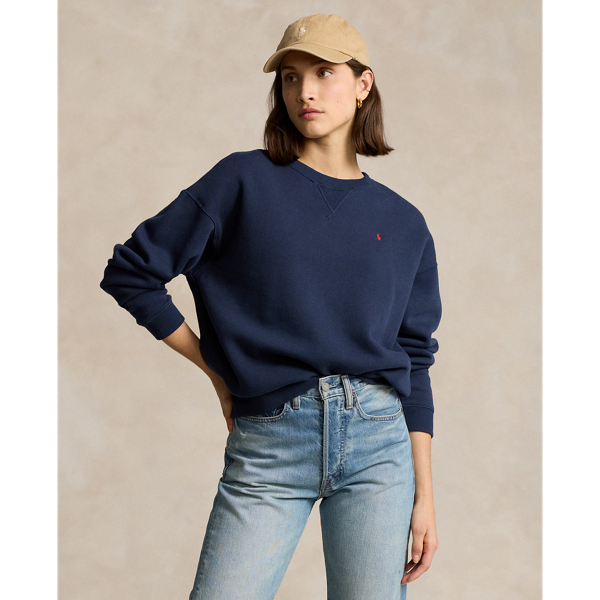 Pull col rond en molleton Polo Ralph Lauren 1