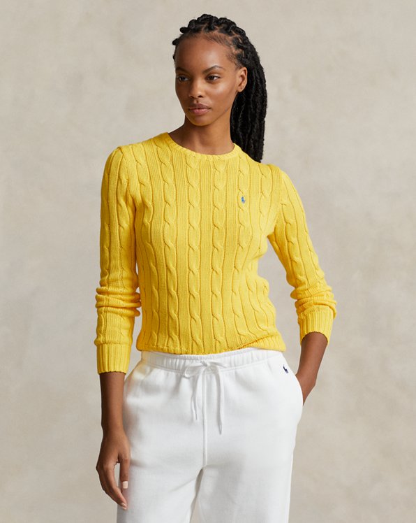 Women's Yellow Polo Ralph Lauren Sweaters | Ralph Lauren