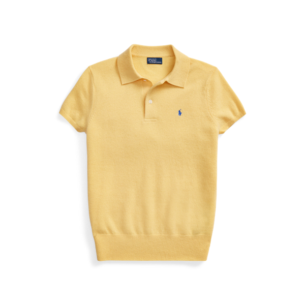 Slim Fit Cashmere Polo Shirt