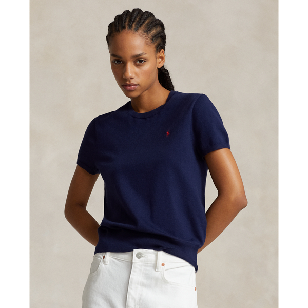 Pull fin ralph lauren femme deals