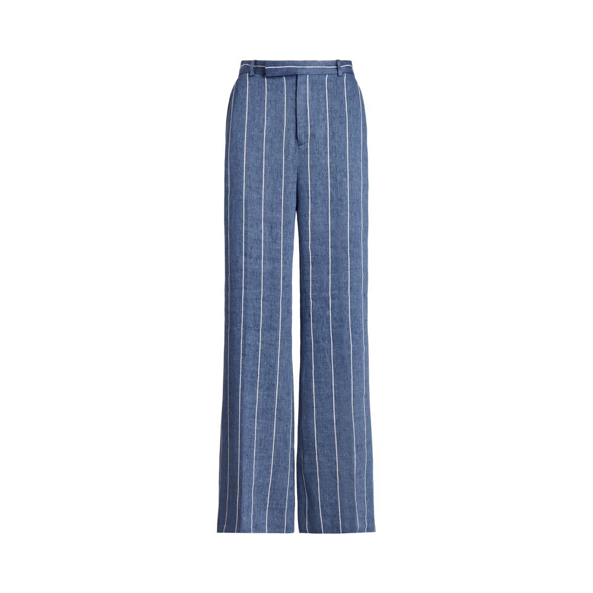 Stripe Cotton Wide Leg Pants CO330