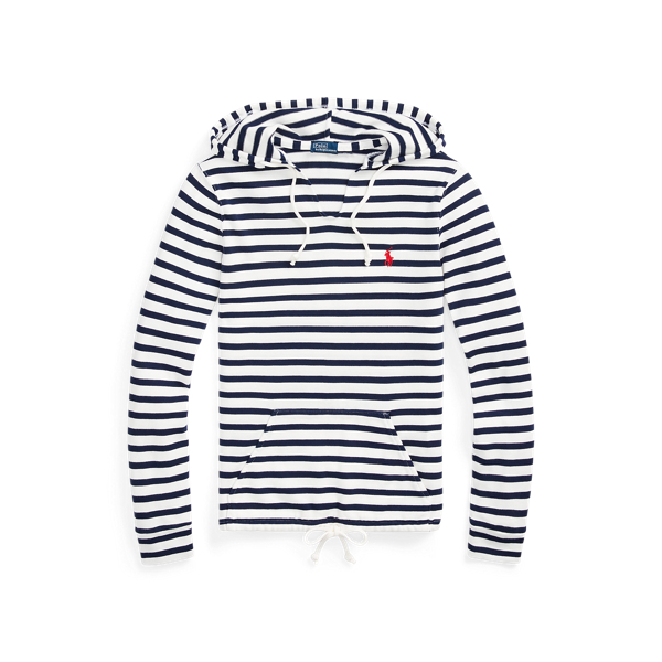 Striped Jersey Hooded Tee