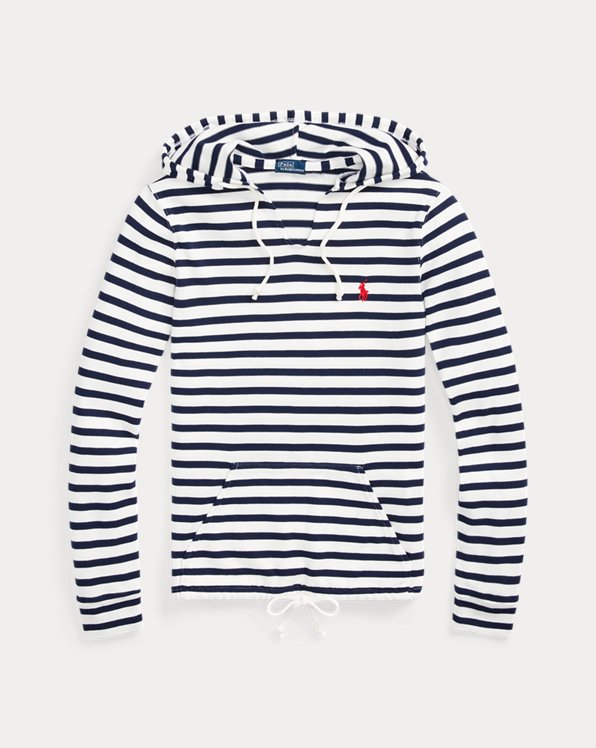 Striped Jersey Hooded Tee