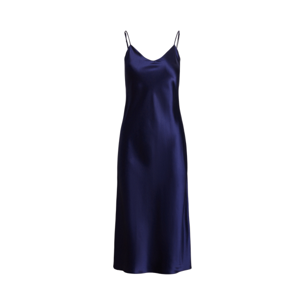 Polo Ralph Lauren Silk Midi Slip Dress