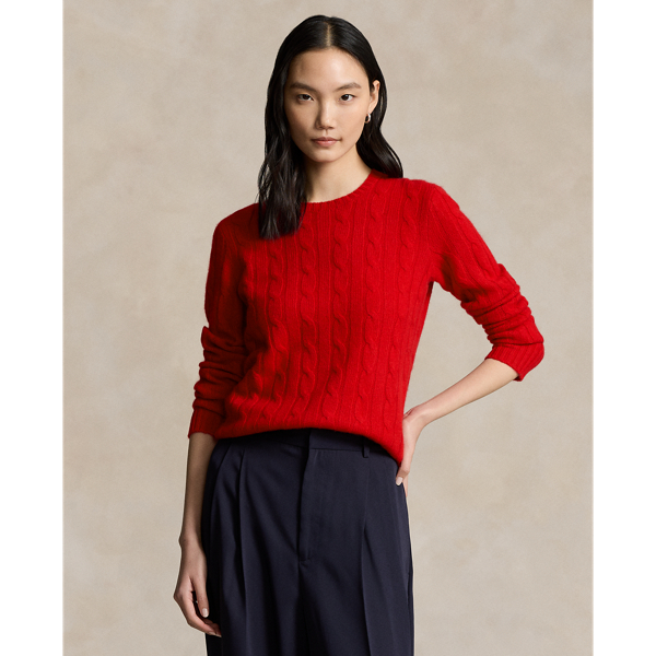 Cable-Knit Cashmere Sweater