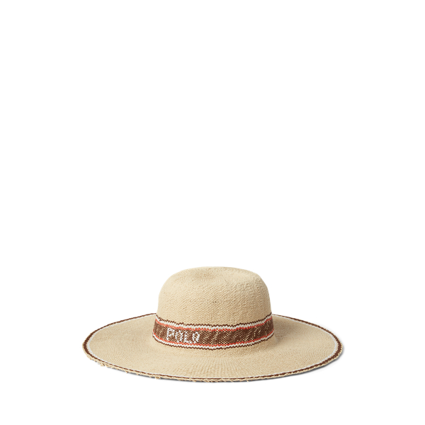 Gehäkelter Strohhut Mit Rüschen - Eleganter Sonnenhut Für Damen