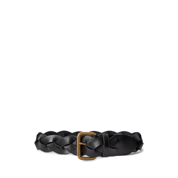 Braided Vachetta Leather Belt